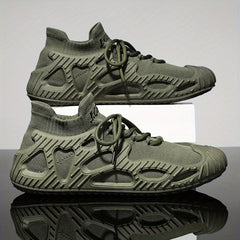 Men's Lightweight Knitted Sneakers for Running