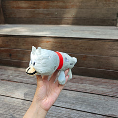 Big Bad Wolf and Little Gray Wolf Plush Dolls Gift Toys