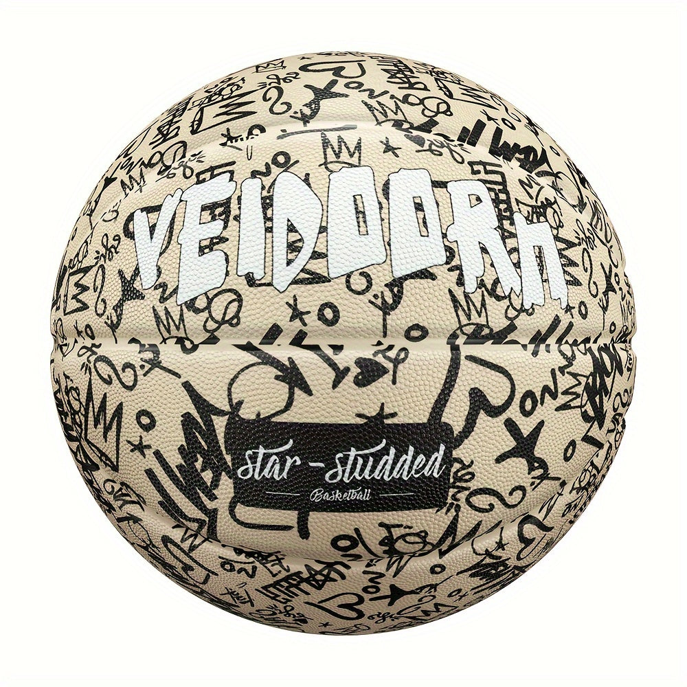 Size 7 Rubber Basketball for Indoor Outdoor Play