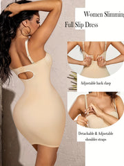 Shaping Slip Dress Tummy Control Slimming Body Shaper Underwear