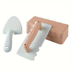 3pcs Snow & Sand Castle Building Set Beach Toy for Kids Durable PP Material