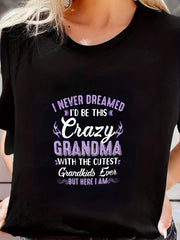Crazy Grandma Short-Sleeved T-shirt