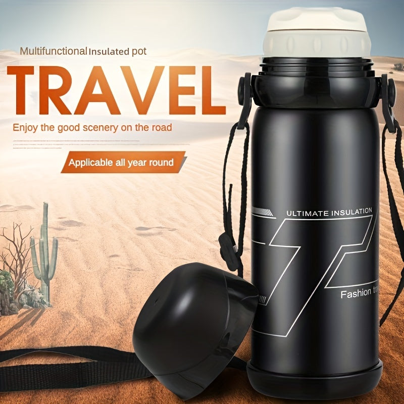 800ml Stainless Steel Vacuum Insulated Bottle for Outdoor Activities
