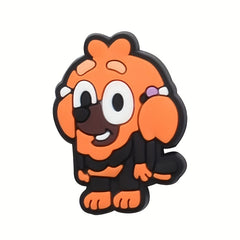 Cartoon Shoe Charms for Clogs Jibts Bubble Slides Sandals PVC Decorations