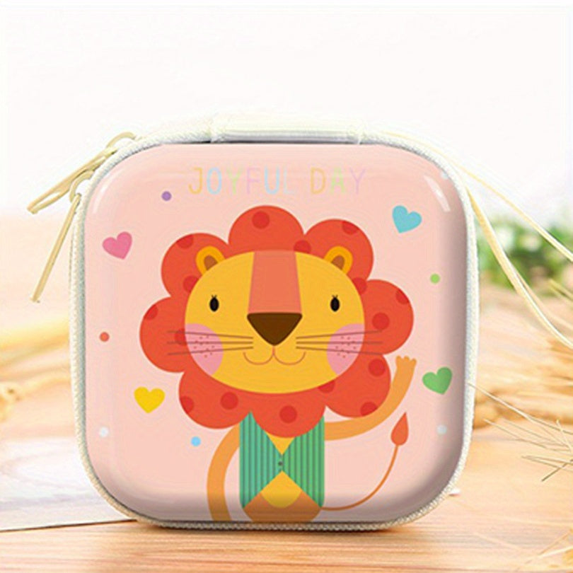 Cartoon Coin Purse Zipper Wallet Storage Bag for Kids