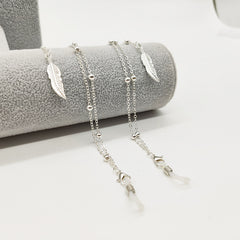 Leaf Pendant Glasses And Face Mask Accessory Metal Chain Glasses Chain