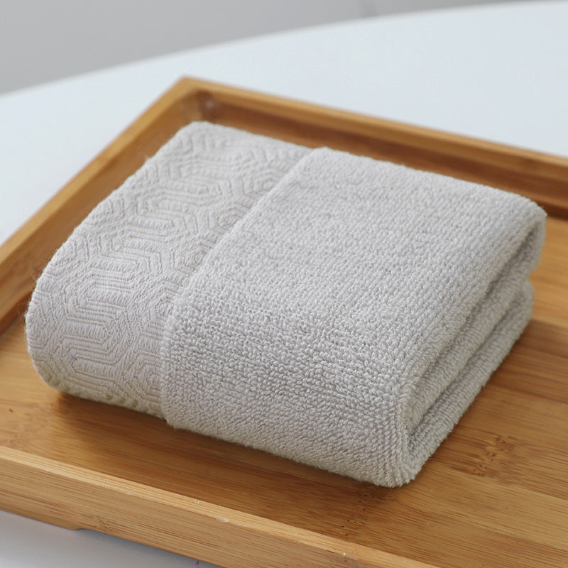 Soft Absorbent Bath Towel 55x27.6-inch Solid Thick Cotton Bathroom Towel