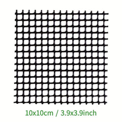 50pcs Plant Pot Mesh Pad Bonsai Pot Bottom Grid Mat Plant Drainage Screens