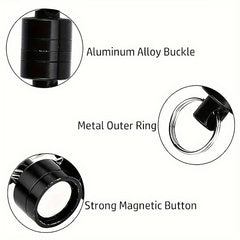 Magnetic Buckle Keychain Backpack Hook for Outdoor Activities