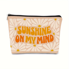 Bohemian Sunshine Cosmetic Bag Travel Wash Bag Gift Idea for Sisters