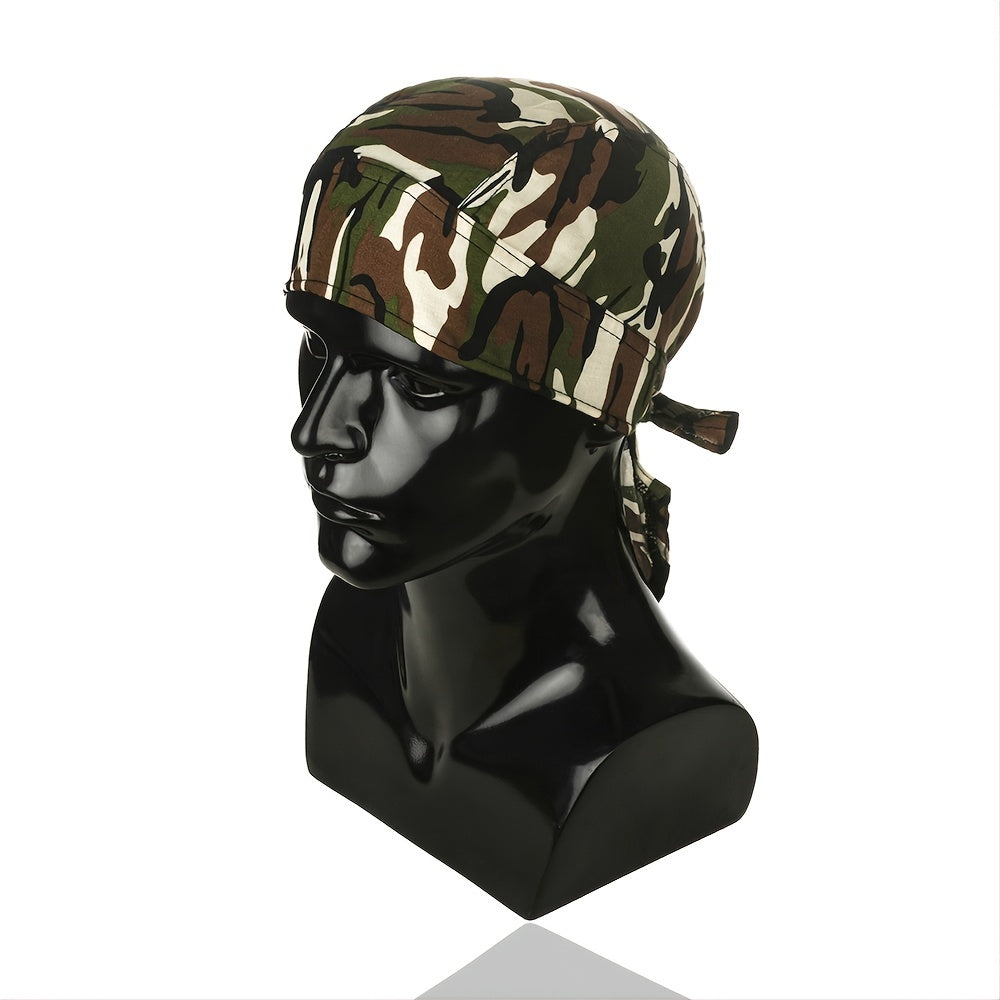 Camouflage Pirate Hat Men's Military Cap