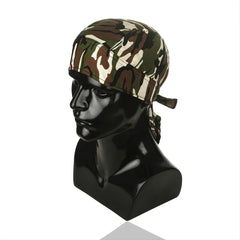Camouflage Pirate Hat Men's Military Cap