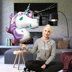1pc Unicorn Balloon Unicorn Theme Party Decor Balloons