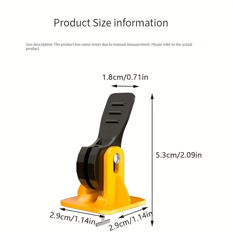 Yellow Ceramic Tile Leveling System 20pcs Bundle