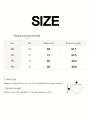 3 Pack Plus Size High Rise Seamless Cooling Panty Set