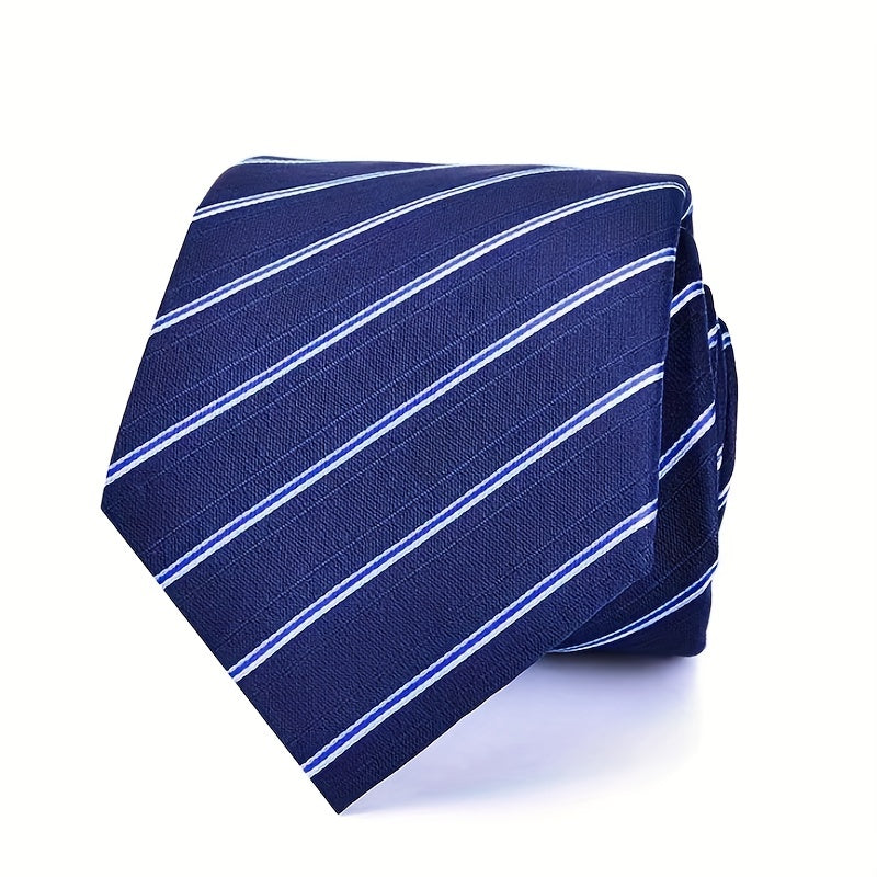 Men's Wide Business Suit Tie - Formal Work Marriage Students