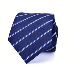 Men's Wide Business Suit Tie - Formal Work Marriage Students