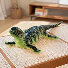 5in Lizard Plush Toy Realistic Reptile Chameleon Doll Home Decor Gift