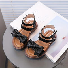 Girls' Bowknot Open Toe Sandals - Lightweight Summer Sandals