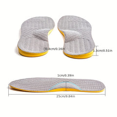 Flat Feet Correction X Leg Orthopedic Insoles Shock Absorption