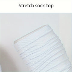 1 Pair Football Socks Pleated Over the calf Outdoor Sports Socks