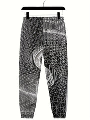 Car Theme Men's Outfit: Sweatshirt & Sports Trousers