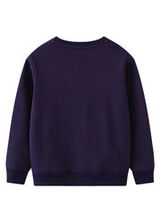 Boys Graphic Sweatshirt Long Sleeves Crew Neck Pullover