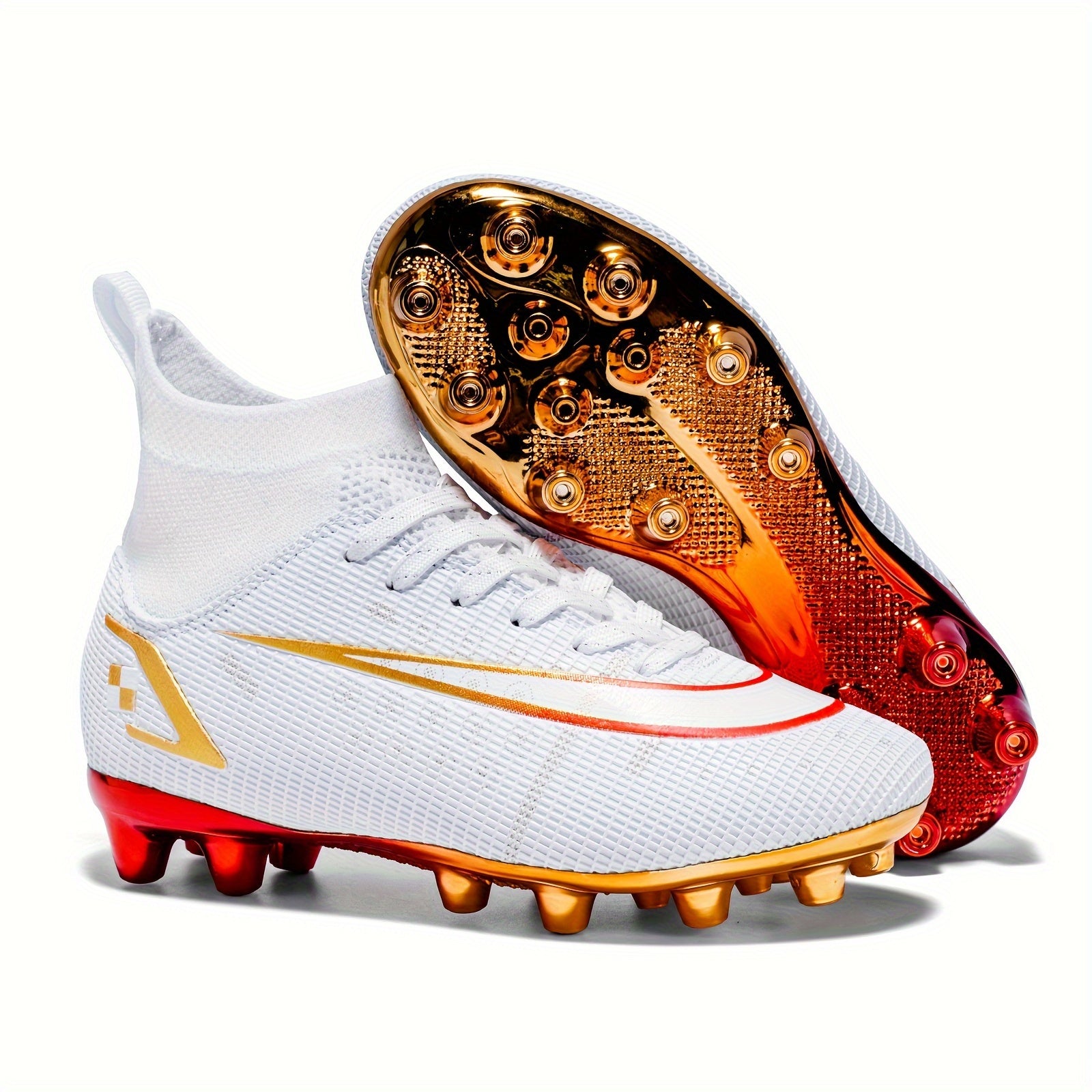 High Top Non Slip AG Football Cleat for Boys