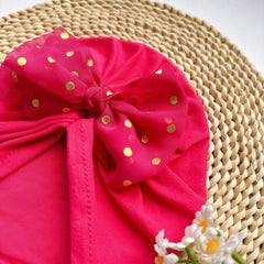 Soft Baby Headband Bowtie Hat for Newborns