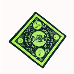Skull Cowboy Vintage Cotton Hip Hop Bandana Scarf