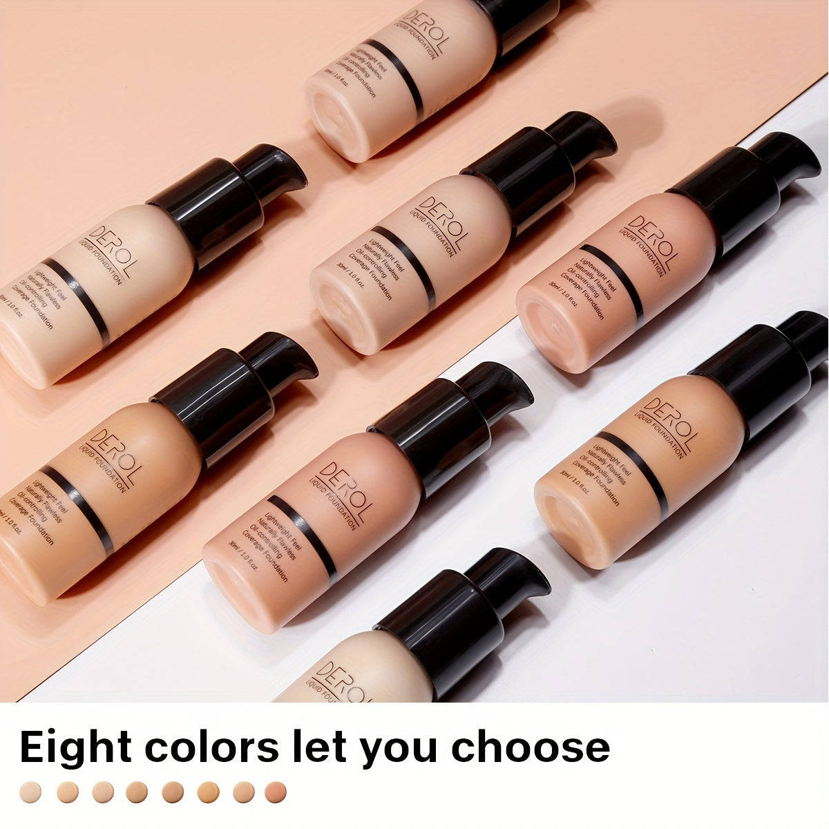 Concealer Liquid Foundation Waterproof Brighten Highlighting Matte Control