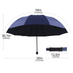 Large Vinyl Sunscreen Umbrella Paradise Double Umbrella