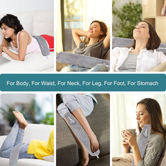 Plush Long Waist Hot Water Bag Rubber Leakproof
