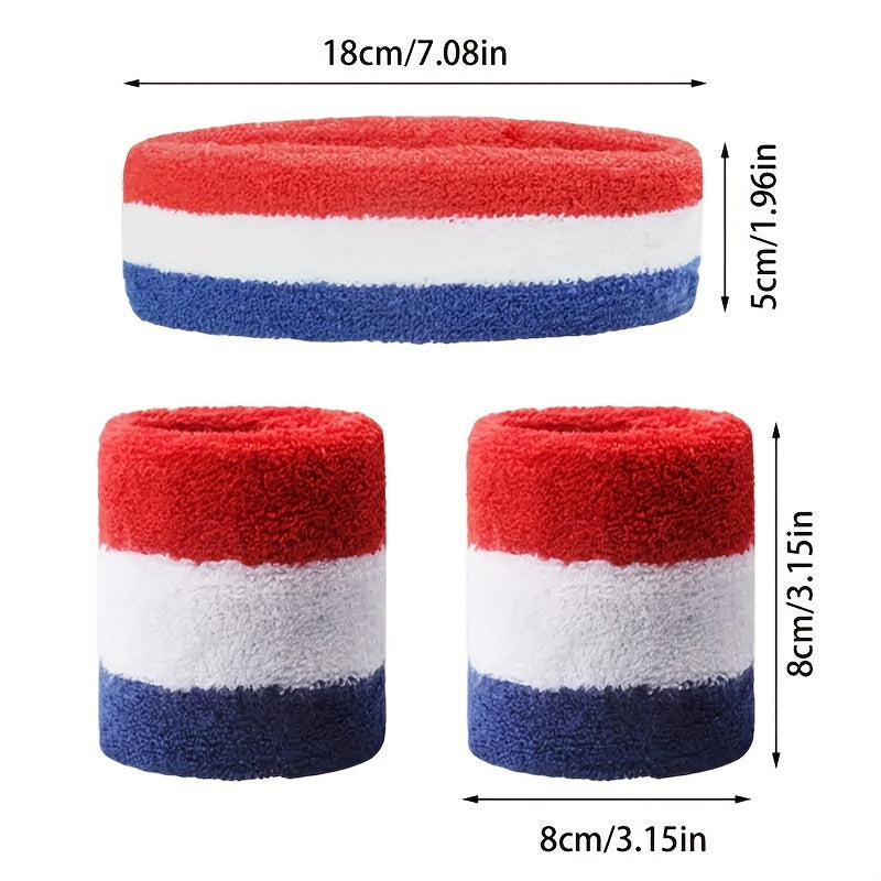 3pcs Outdoor Sports Wrist Guard Headgear Set For Men And Women