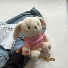 Cute Rabbit Chain Crossbody Bag Doll Shoulder Bag