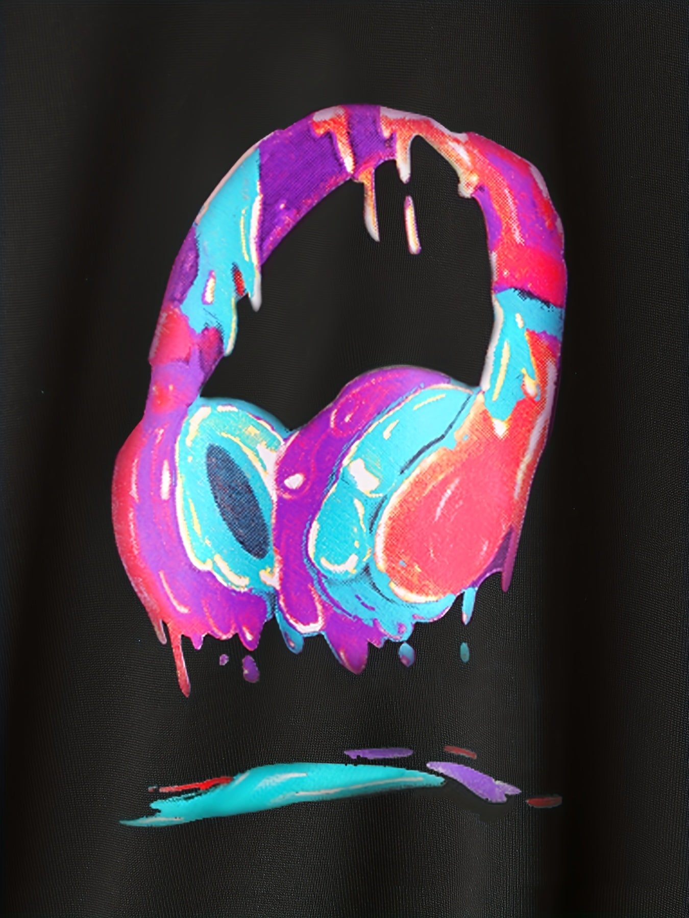 Boy's Dripping Paint Earphone 2pcs Set