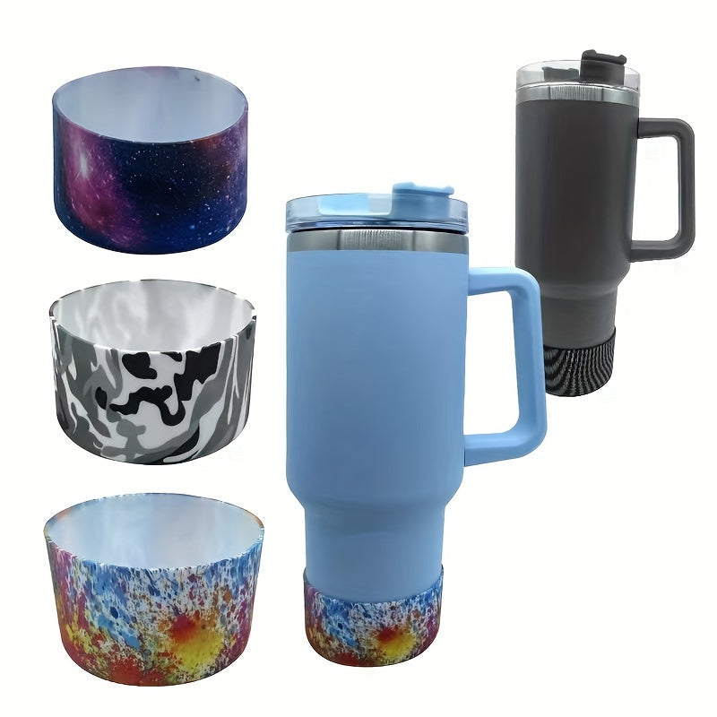 Colorful Pattern Silicone Cup Bottom Cover for 30oz 40oz Insulation Cup
