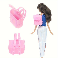 19pcs Mini School Study Tools Dollhouse Miniatures Doll Accessories DIY Toys