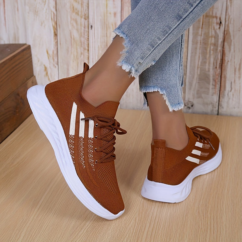 Women's Mesh Athletic Sneakers Soft Sole Running Shoes