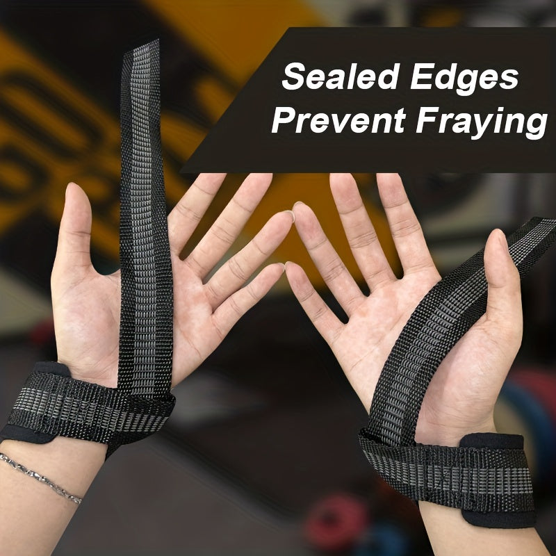 Neoprene Padded Wrist Straps for Weightlifting Bodybuilding Powerlifting