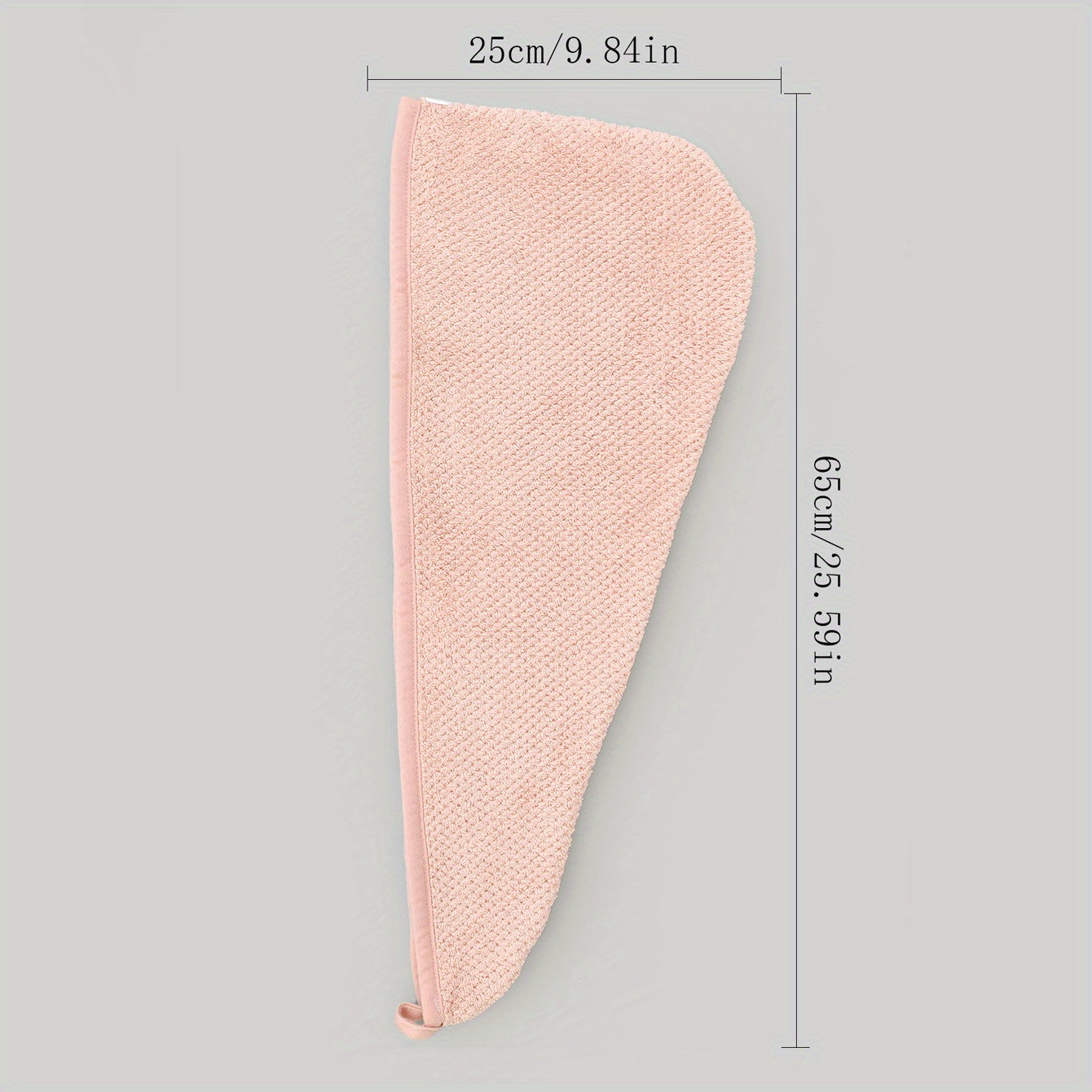 Coral Fleece Hair Towel Quick Drying Cap Absorbent Hair Wrap for Women