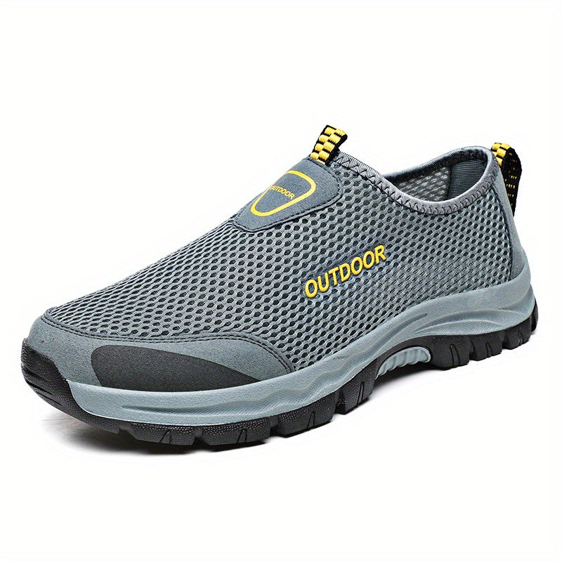 Men's Slip on Sneakers Outdoor Walking Shoes Comfortable Breathable