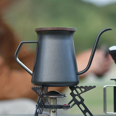 304 Stainless Steel Coffee Pot with Thermometer 400ML