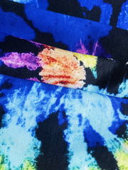 Tie Dye Print Crop Cami Top Y2K Summer Sleeveless Top