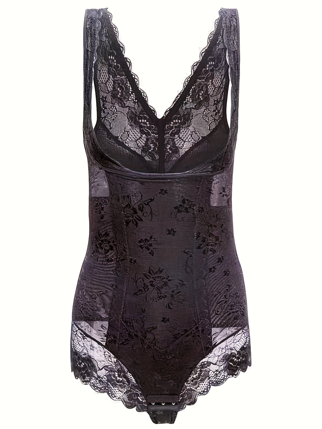 Lace Shaping Bodysuit Tummy Control Butt Lifting Body Shaper