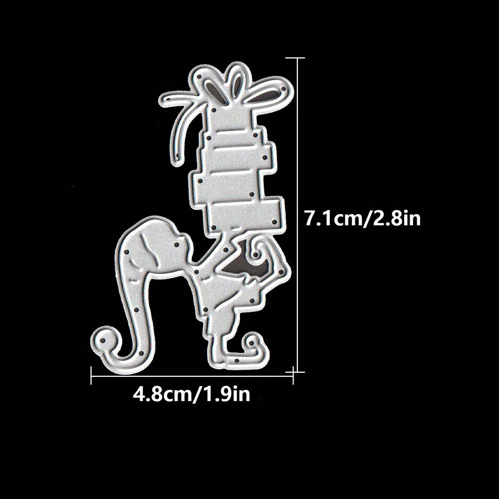1pc Christmas Elf Metal Cutting Dies Scrapbook Paper Craft DIY Supplies