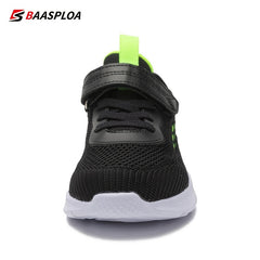 Baasploa Kids' Breathable Knit Sneakers Lightweight Cushioned Shoes