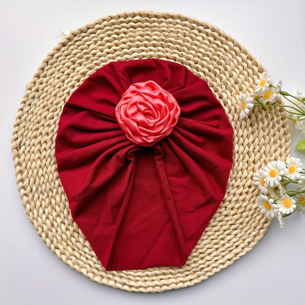 Baby Girls Bowknot Turban Soft Hair Wrap Headband