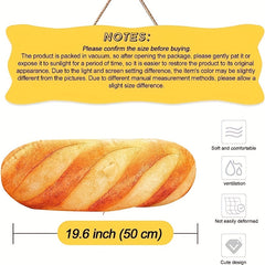 3D Simulation Bread Pillow Plush Toy for Kids