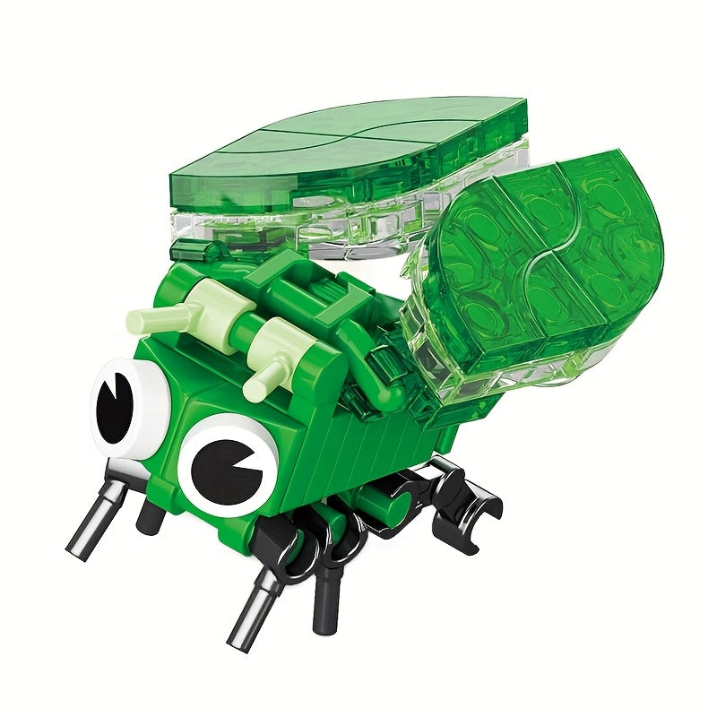 Insect Building Block Set Bee Ladybug Firefly Dragonfly Spider Toy